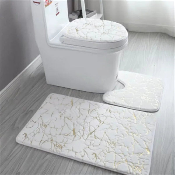 Ensemble de 3 tapis de salle de bain